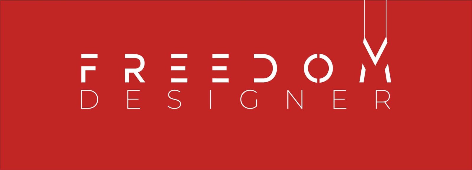 Freedom Designer wordmark and grid details